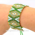2016 neue Art und Weiseschmucksachen grüne Farbe böhmische Verpackungen Boho Armband